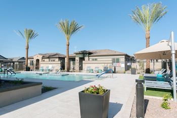 Resort style pool